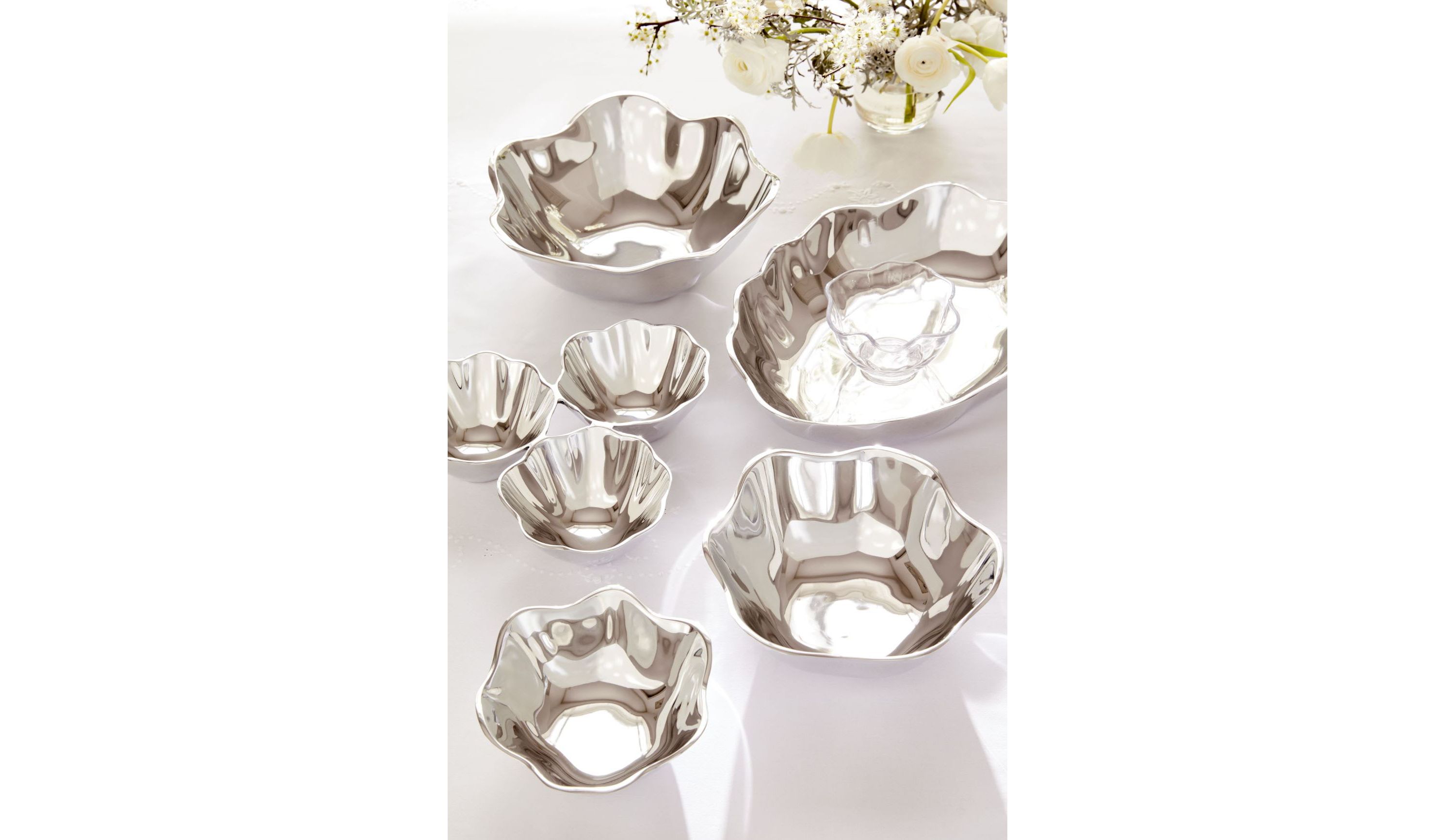 Sophie Conran Floret Alloy 3 Part Condiment Tray