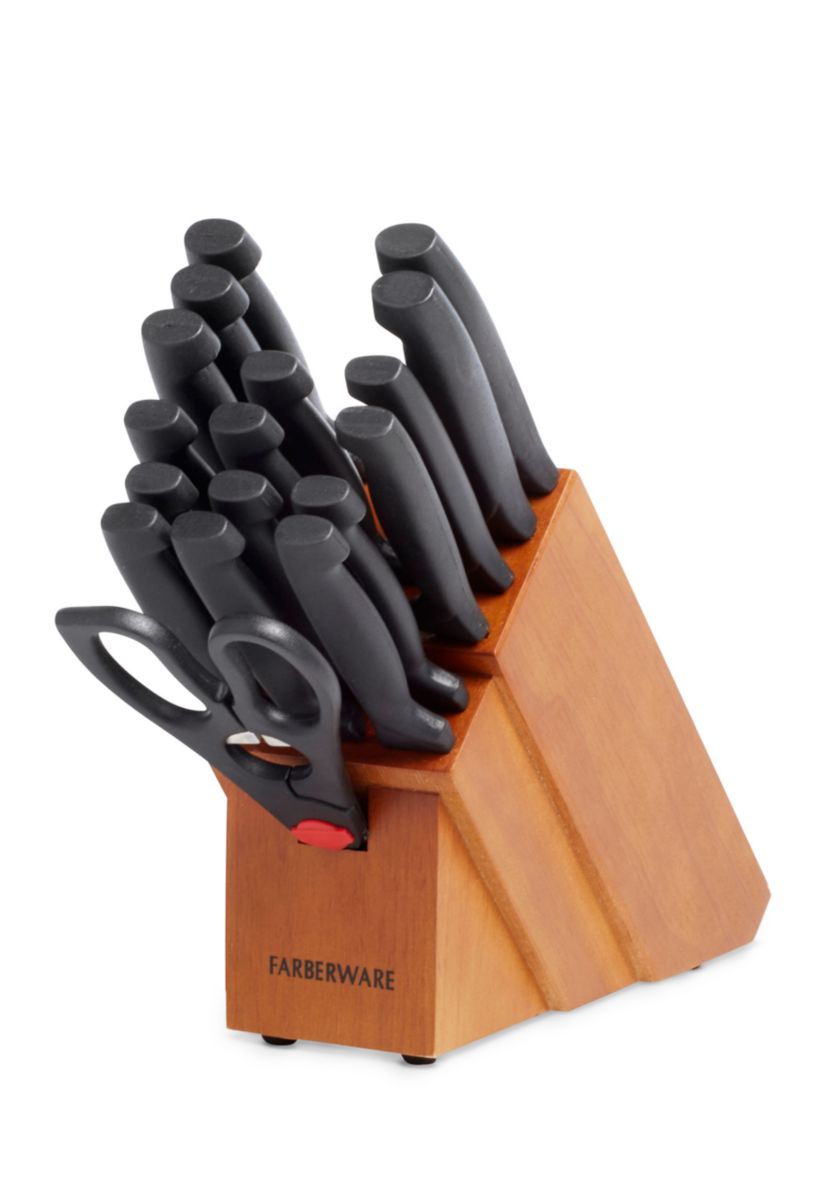 18-Piece Never Needs Sharpening Cutlery Block Set