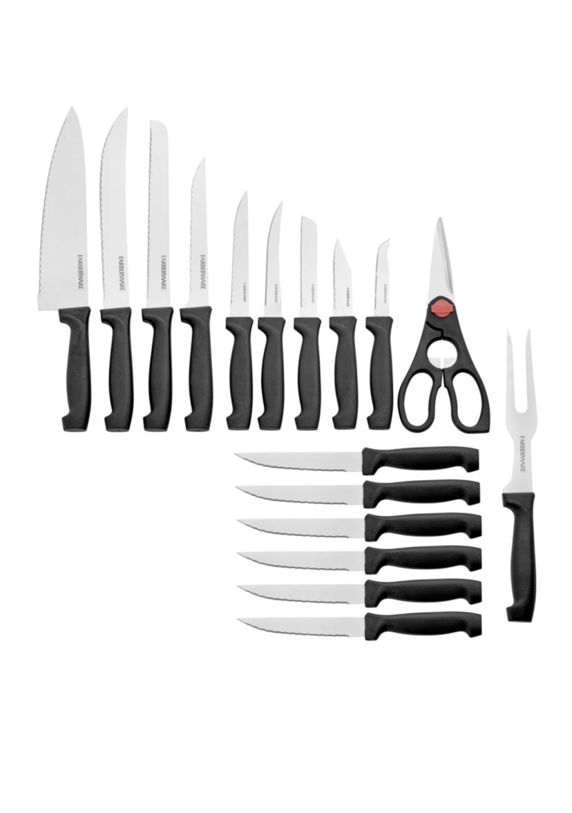 18-Piece Never Needs Sharpening Cutlery Block Set