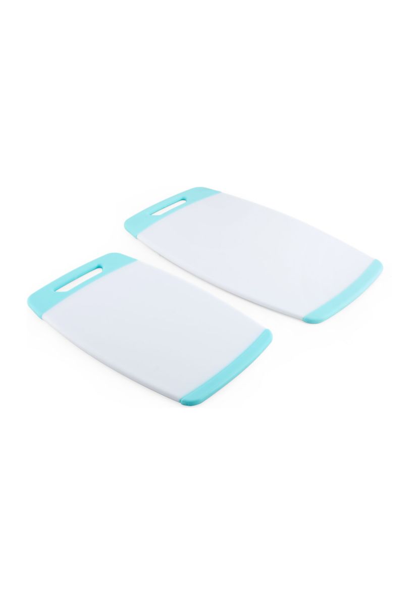 Non Stick Poly 2 Piece Cutting Board Set