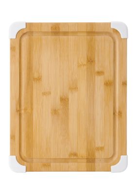 Farberware Cutting Board, Bamboo, Nonslip - 1 ea