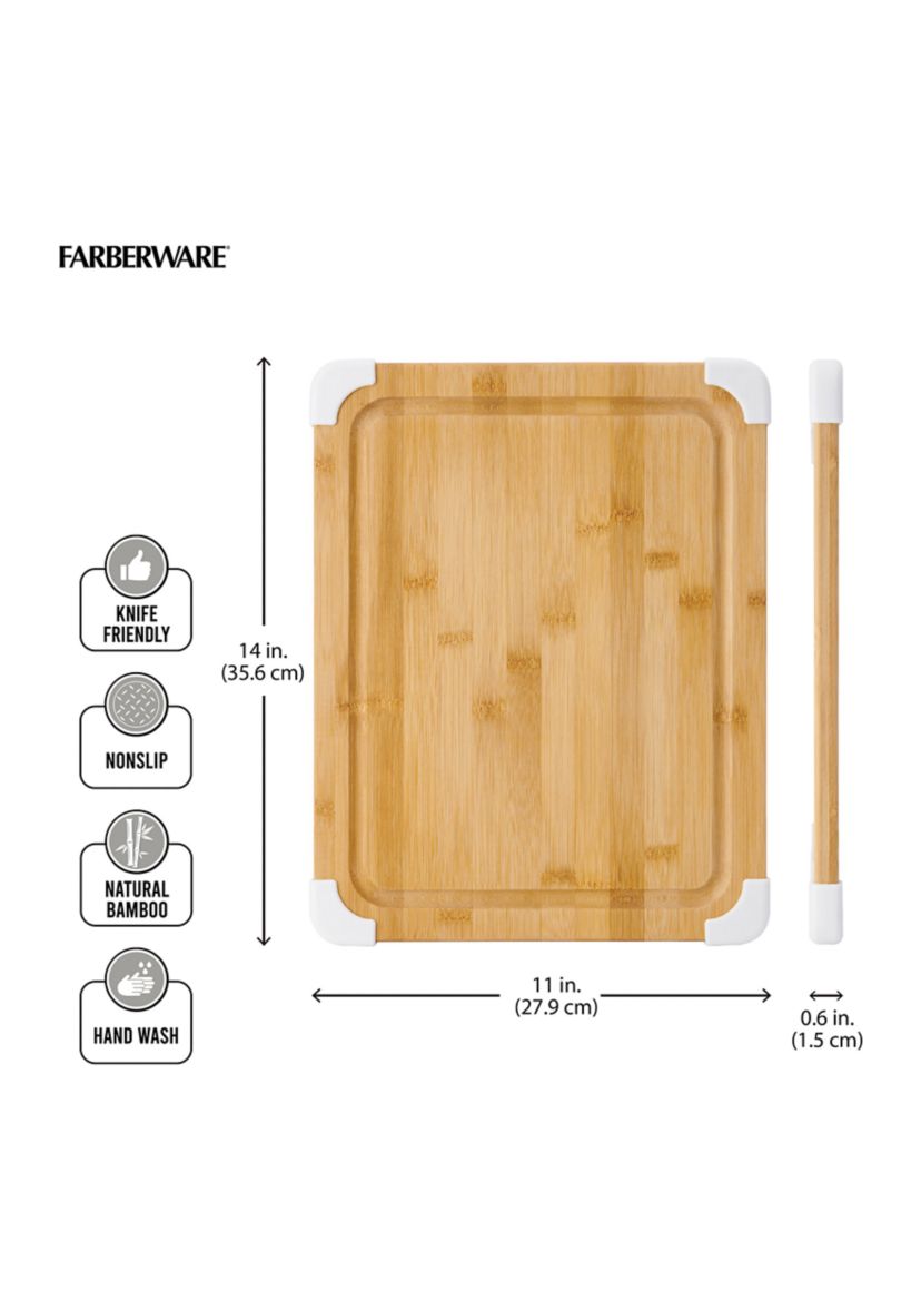 Non Slip Bamboo Cutting Board