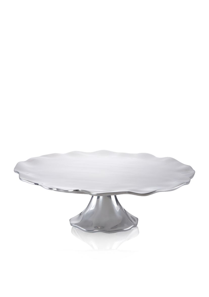Organics Ruffle Cake Plate - Online Only
