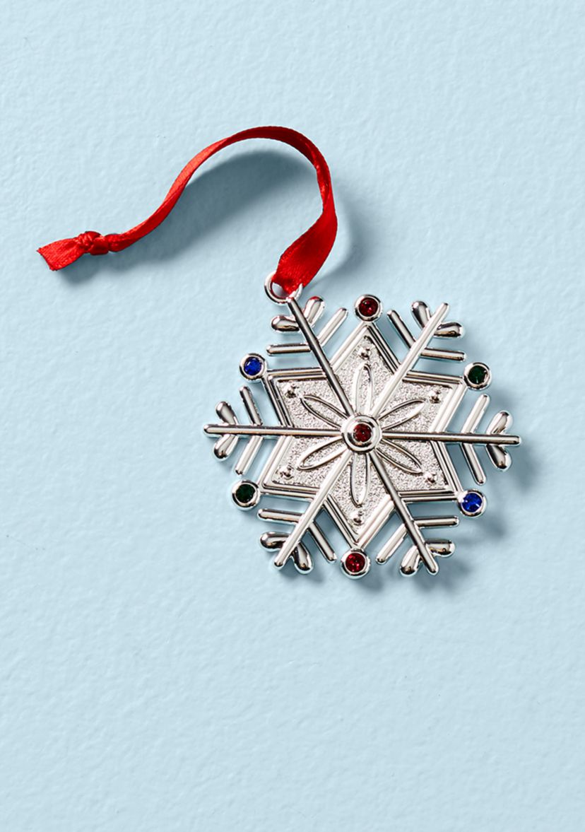 Jeweled Snowflake Ornament