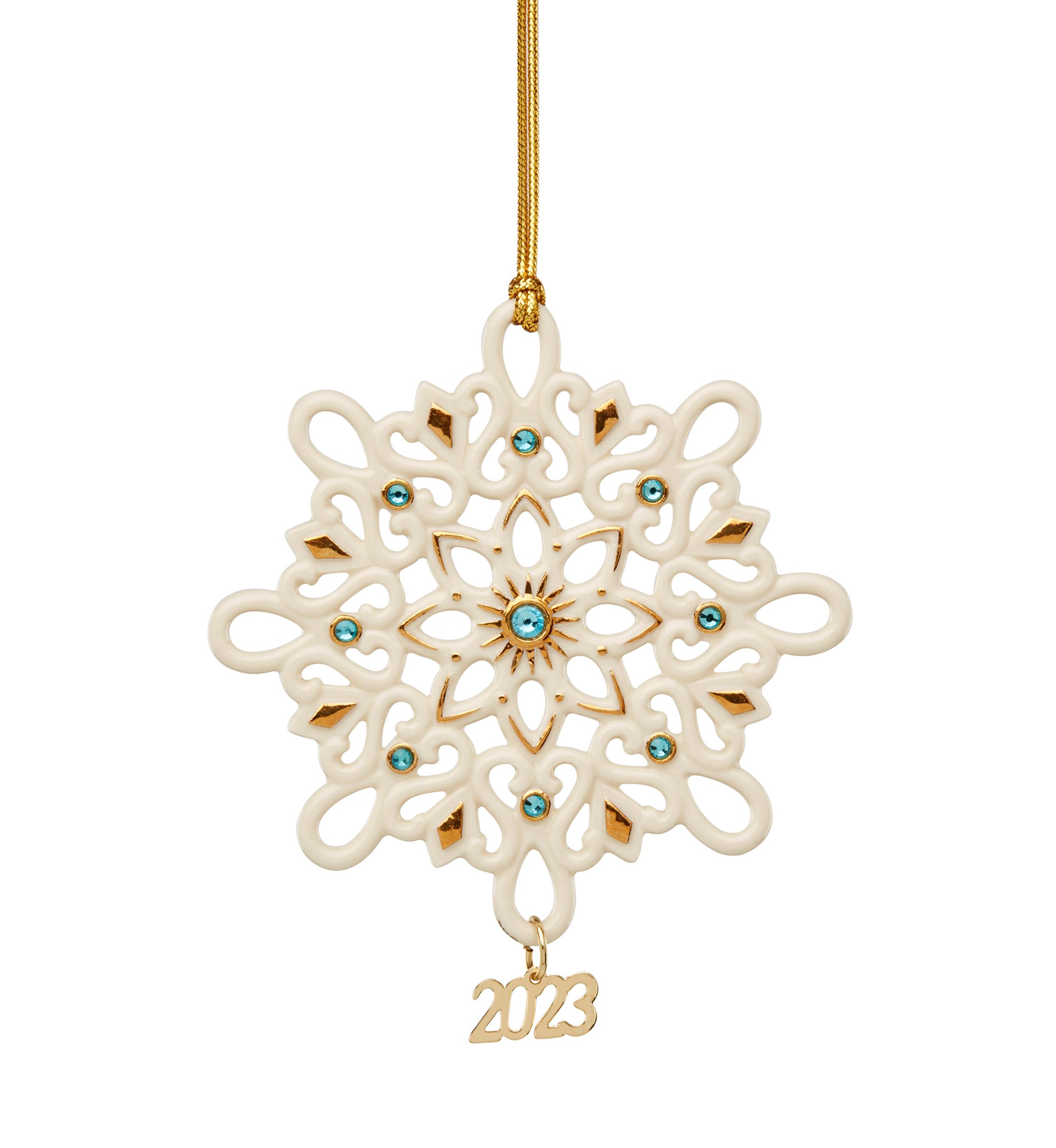 2023 Annual Gemmed Snowflake Ornament