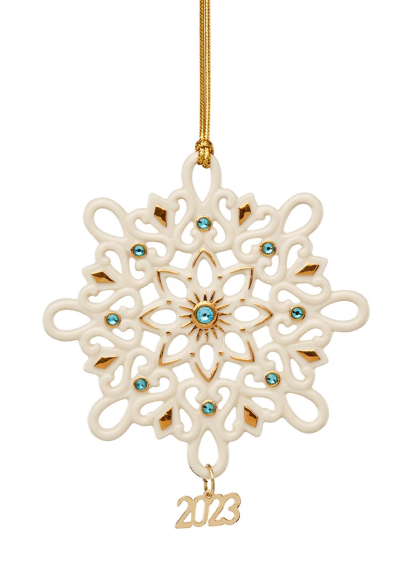 2023 Annual Gemmed Snowflake Ornament