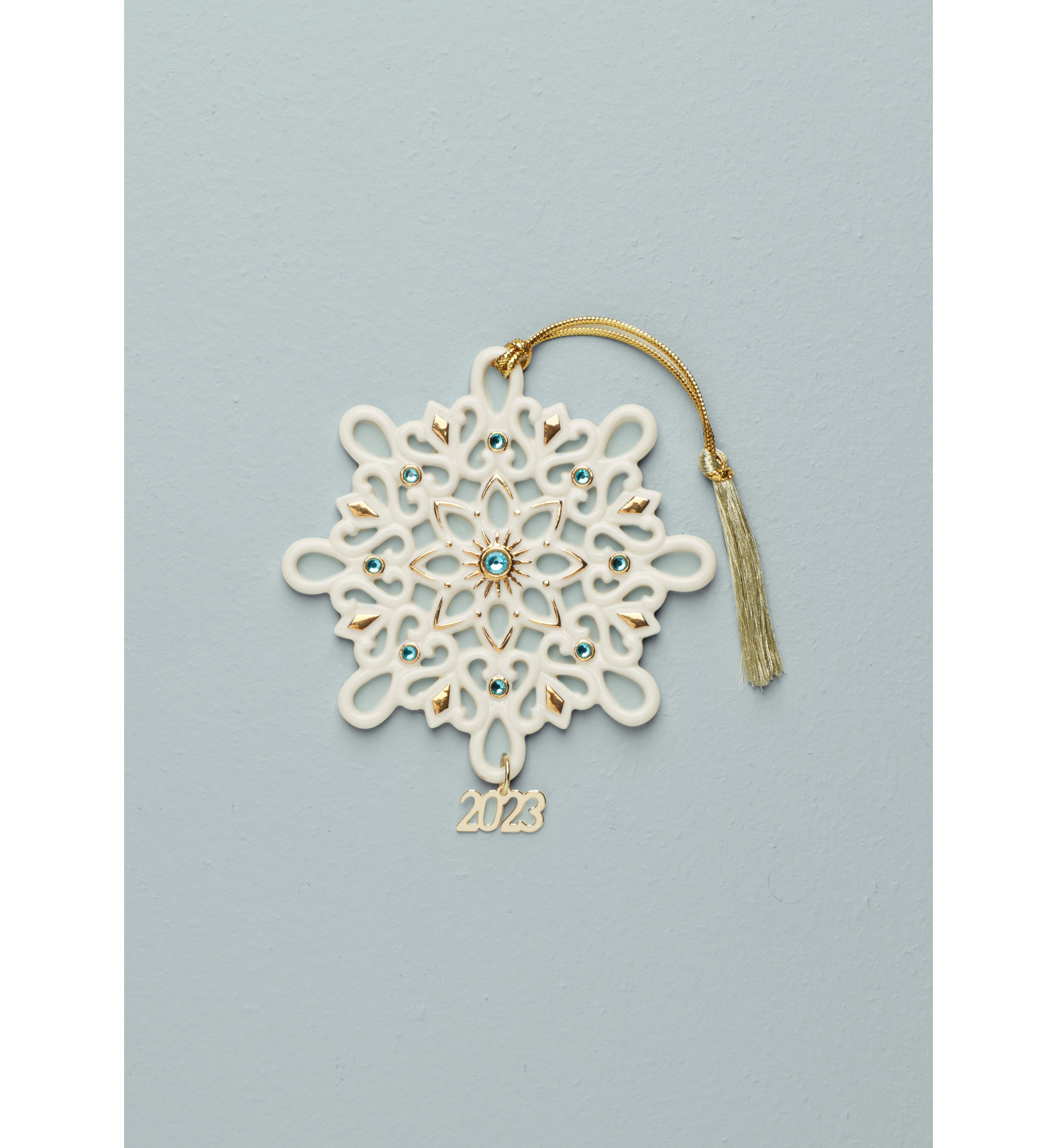 2023 Annual Gemmed Snowflake Ornament