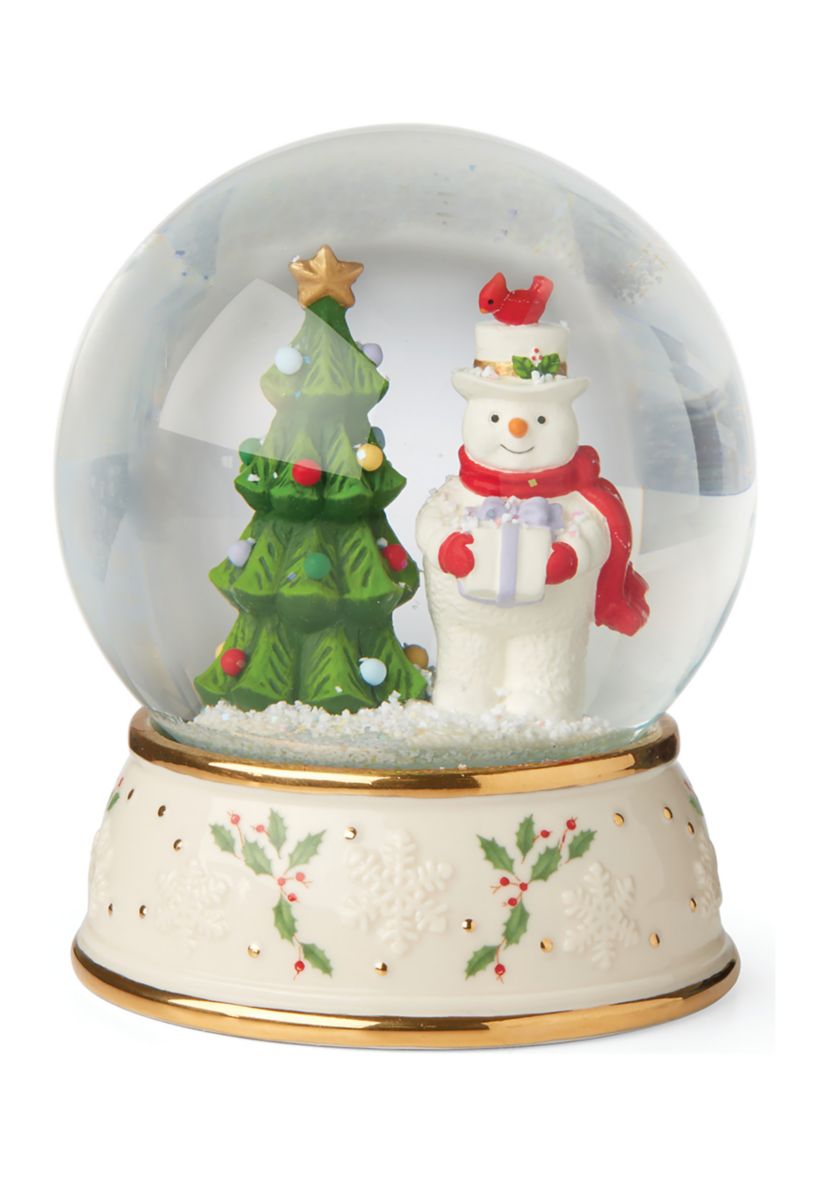 Happy Holly Days Snow Globe