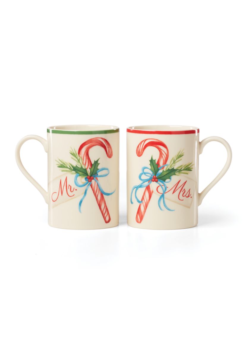 Mr & Mrs 2-Piece Mug Set