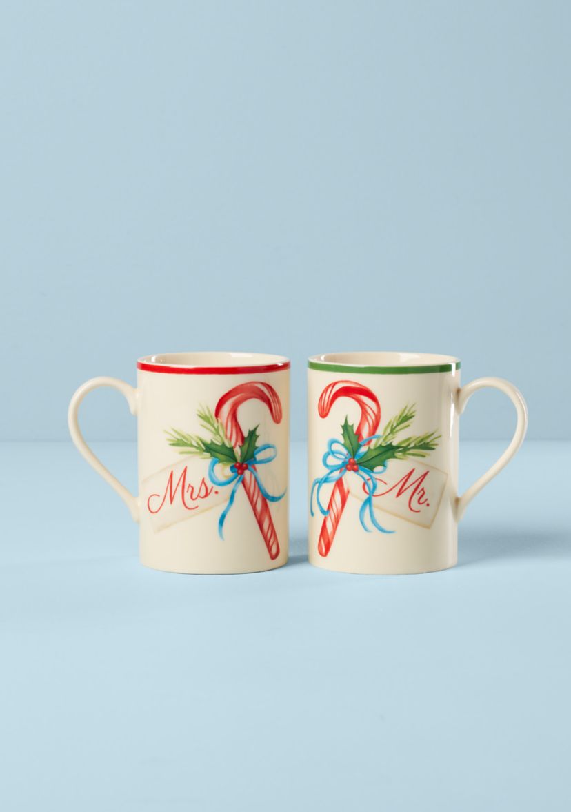 Mr & Mrs 2-Piece Mug Set