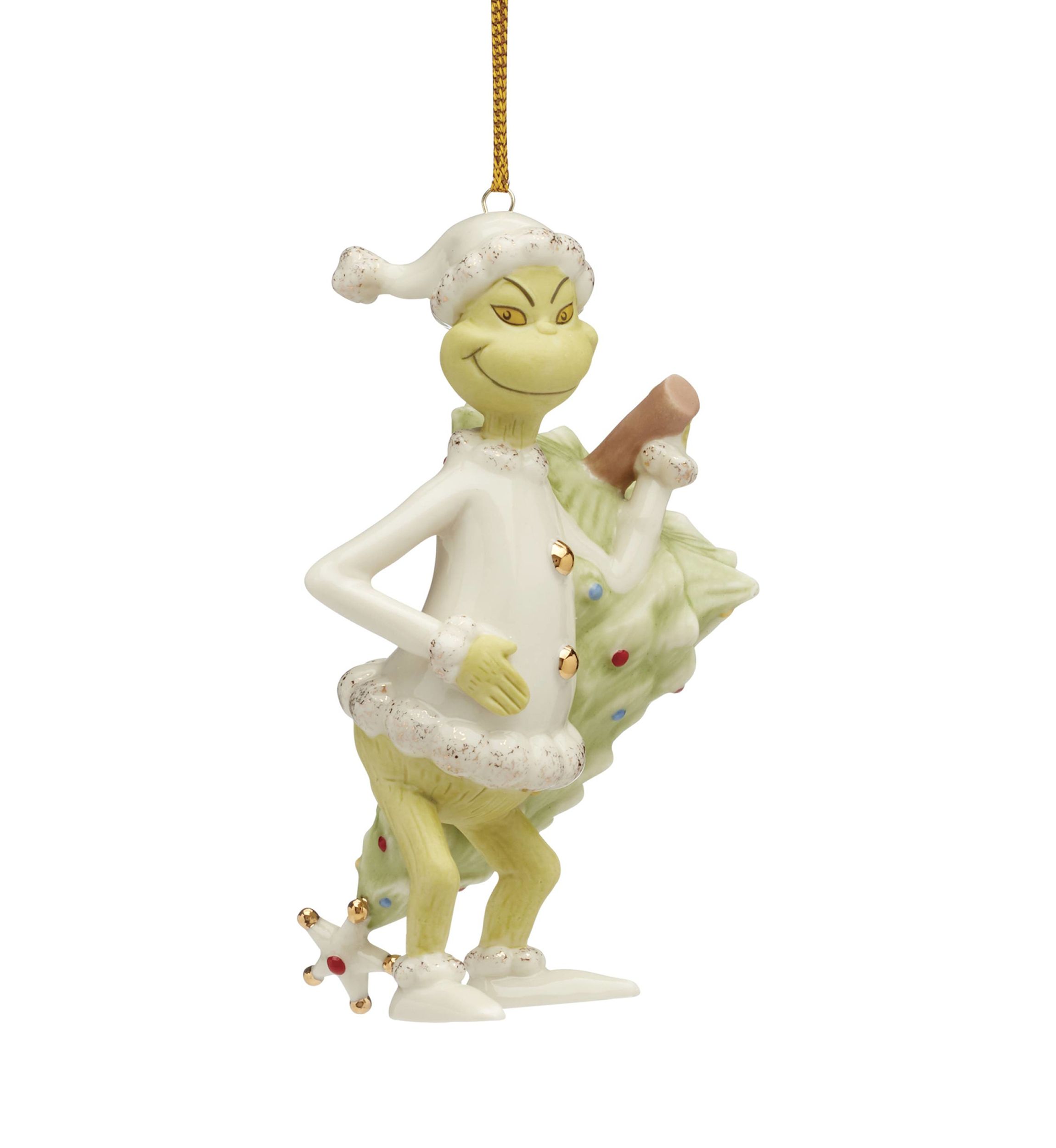 The Grinch Stealing The Tree Ornament