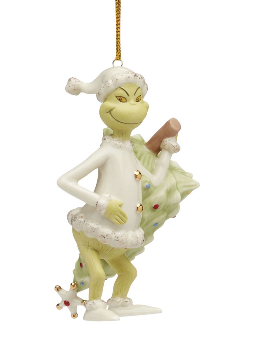 The Grinch Stealing The Tree Ornament