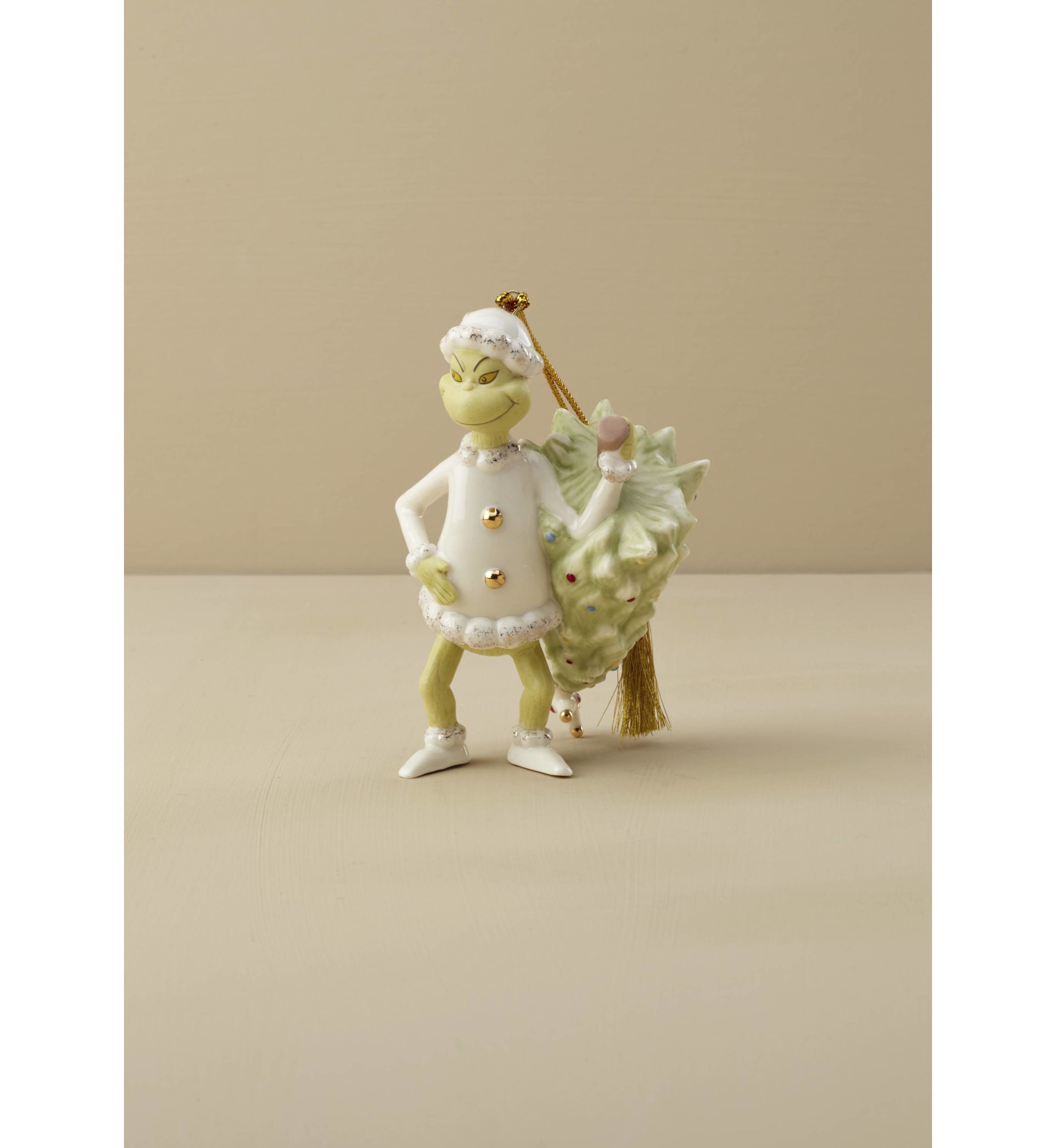 The Grinch Stealing The Tree Ornament