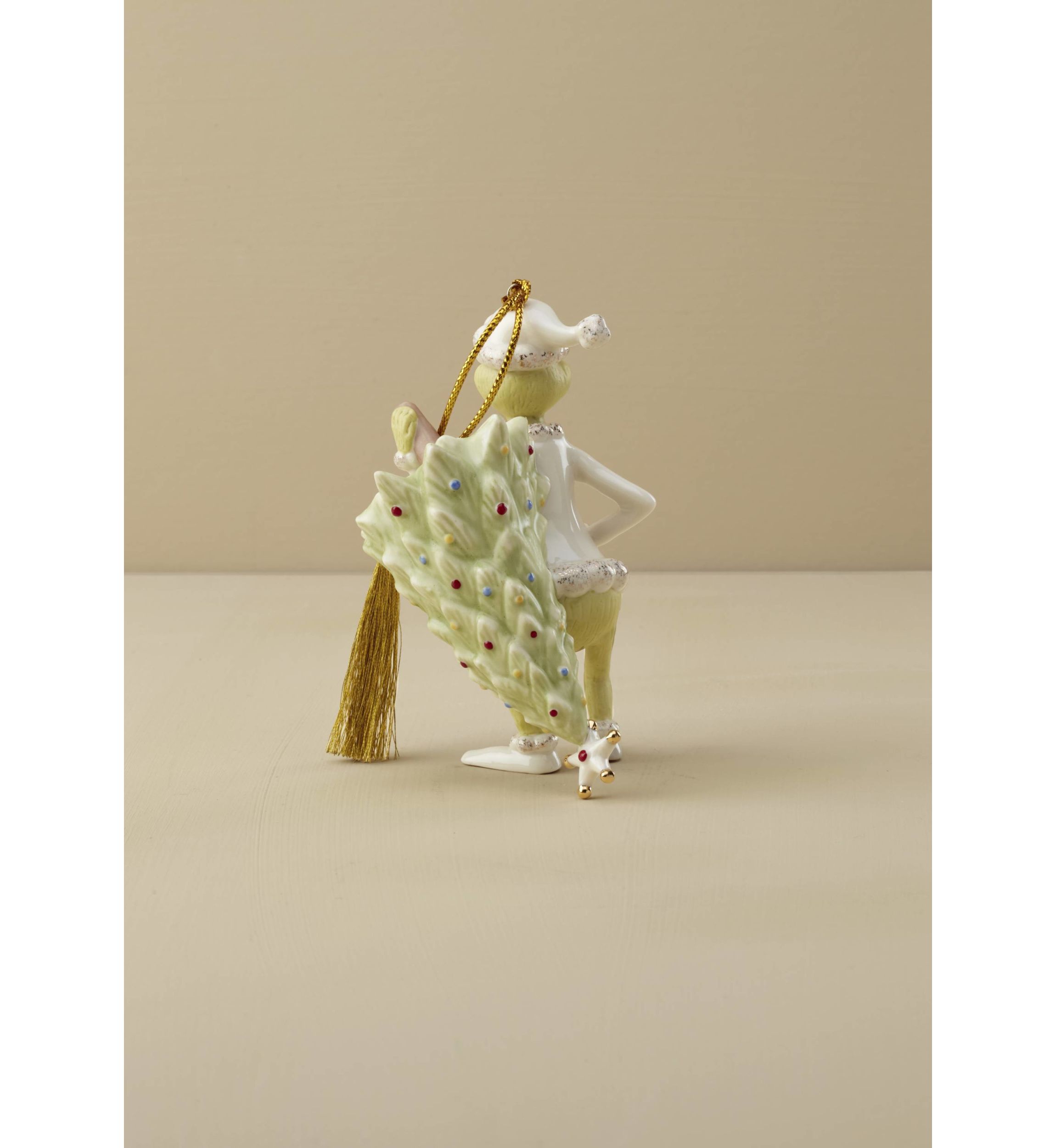 The Grinch Stealing The Tree Ornament
