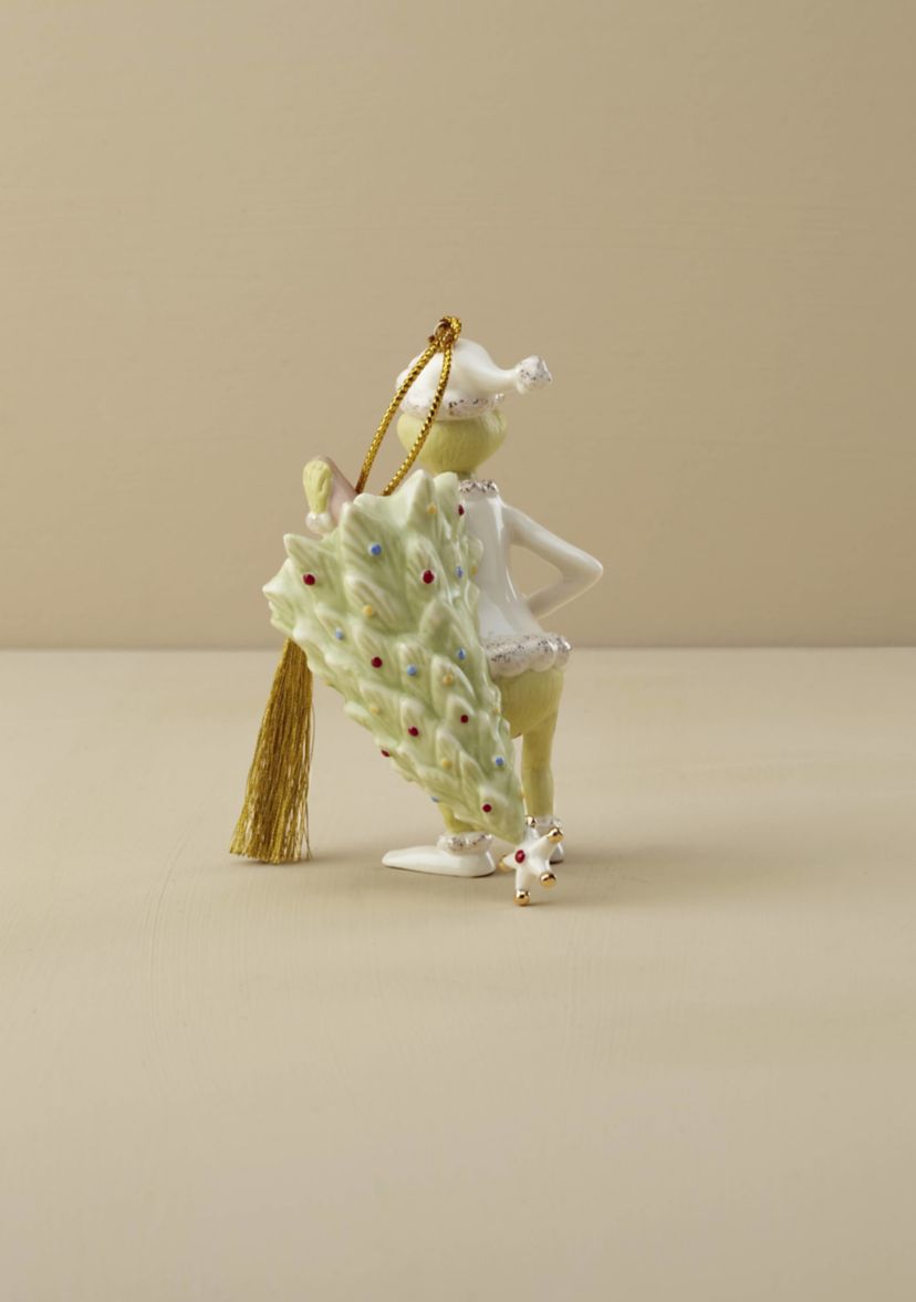 The Grinch Stealing The Tree Ornament