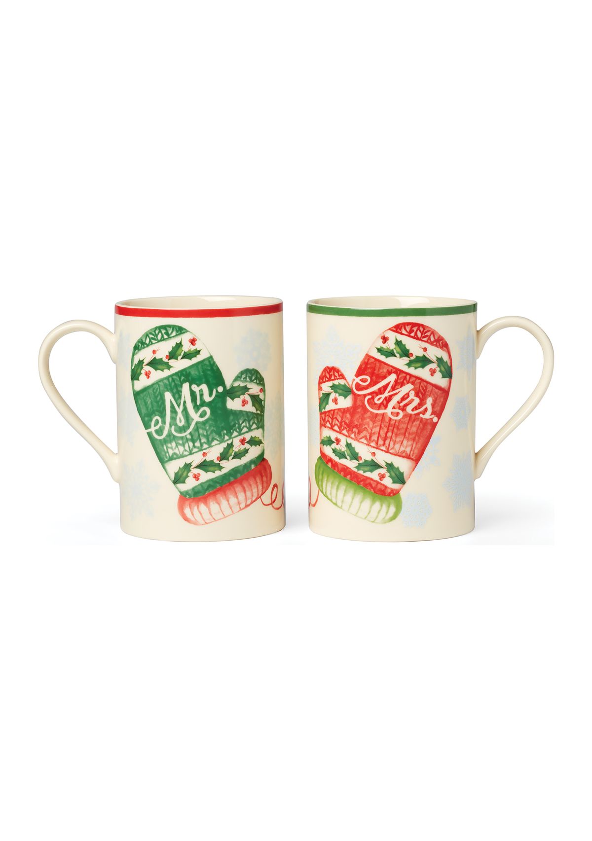 Holiday Mr. & Mrs. Mugs