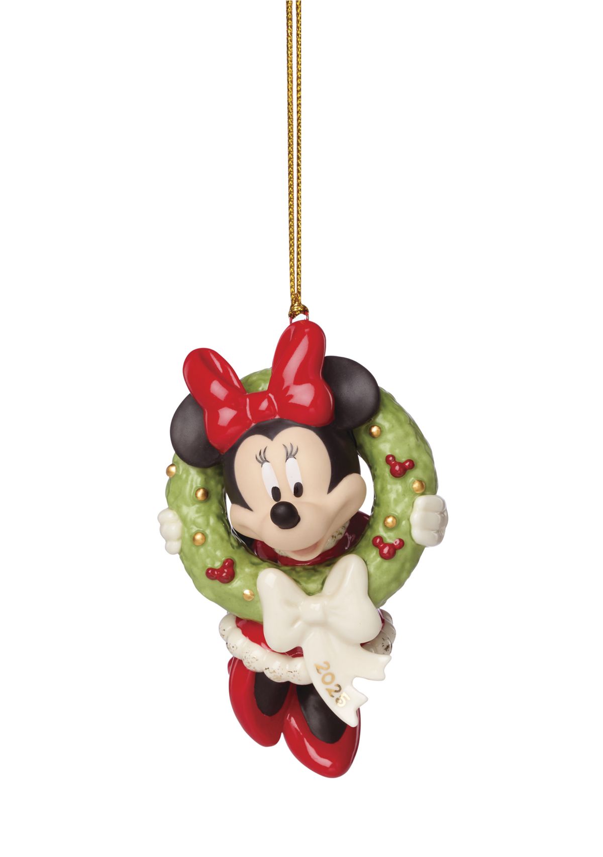 2025 Minnie with Wreath Ornament 