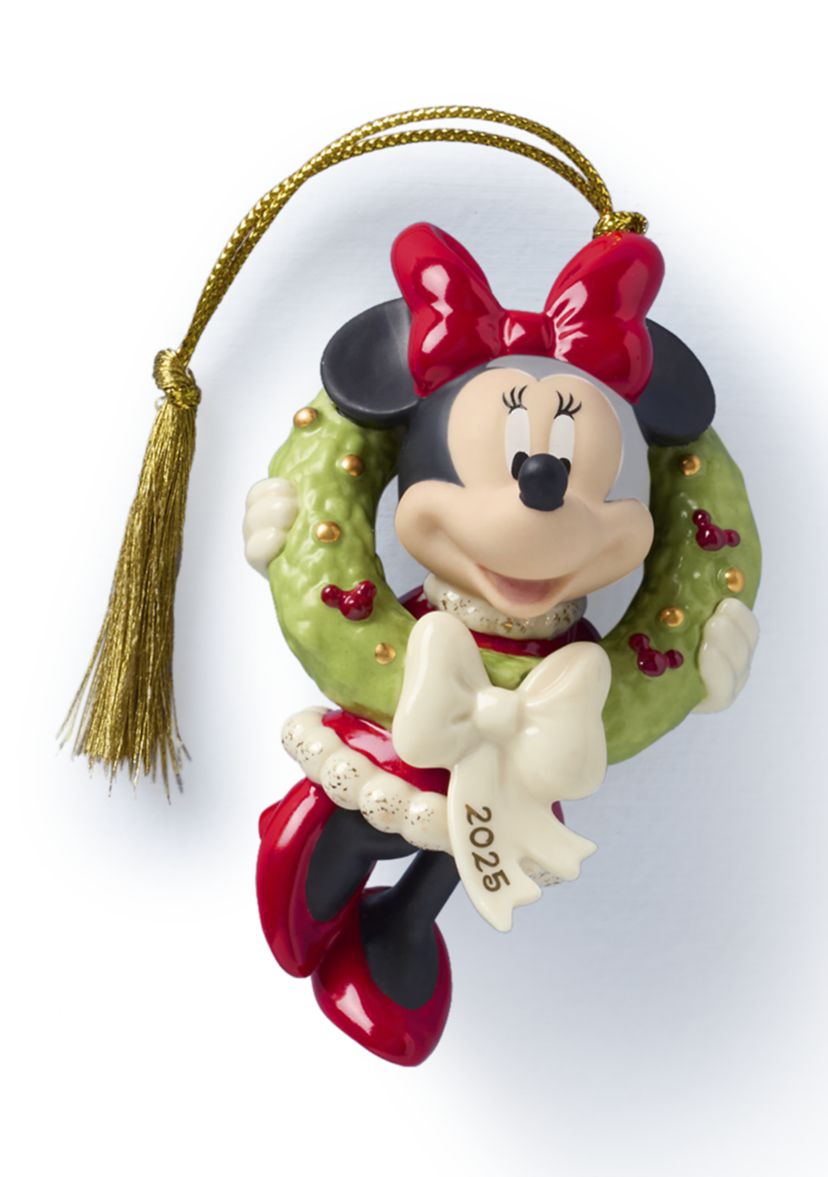 2025 Minnie with Wreath Ornament 
