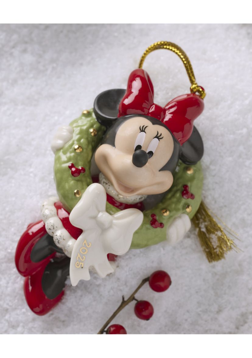 2025 Minnie with Wreath Ornament 