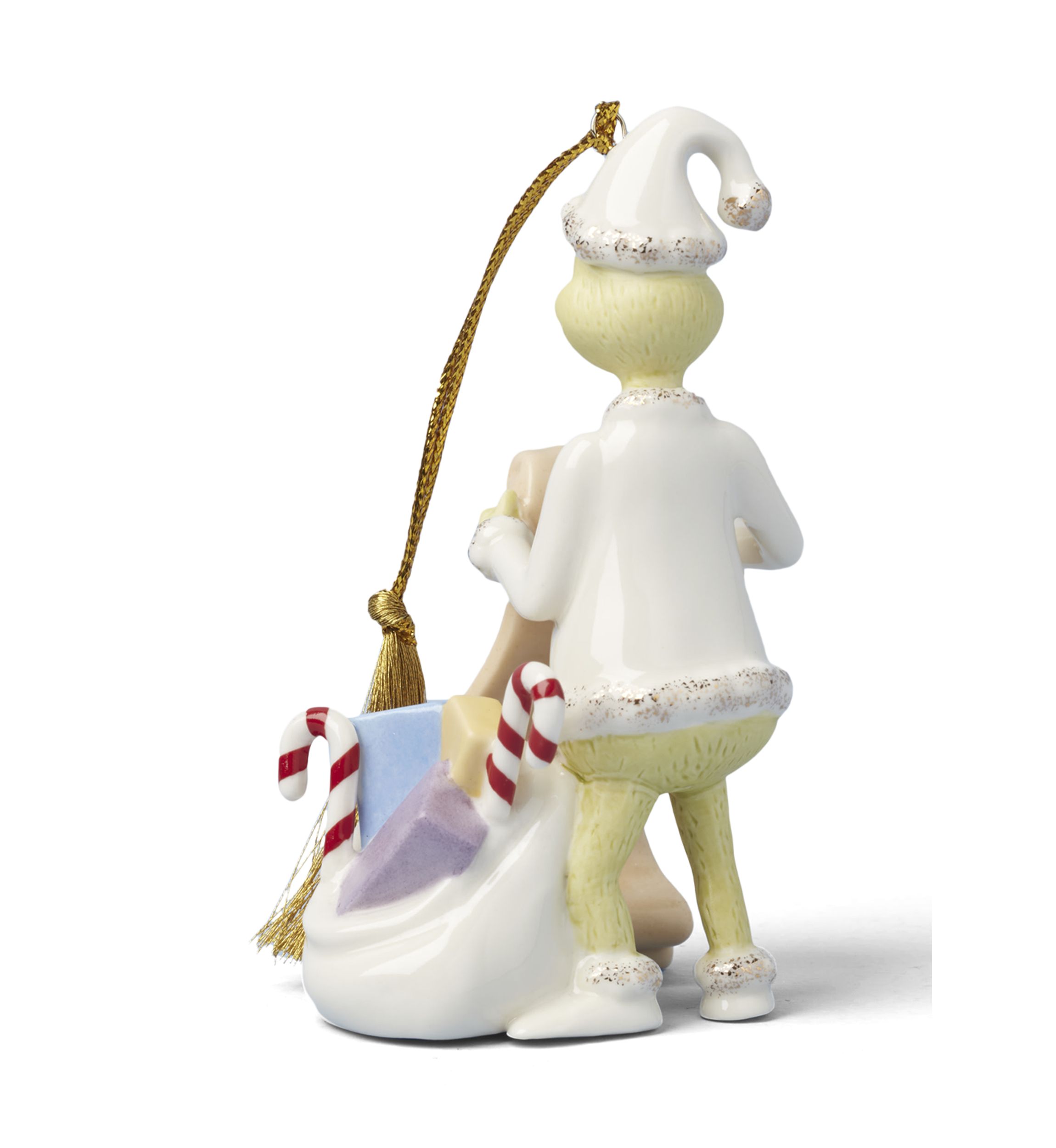 Grinch with List Ornament