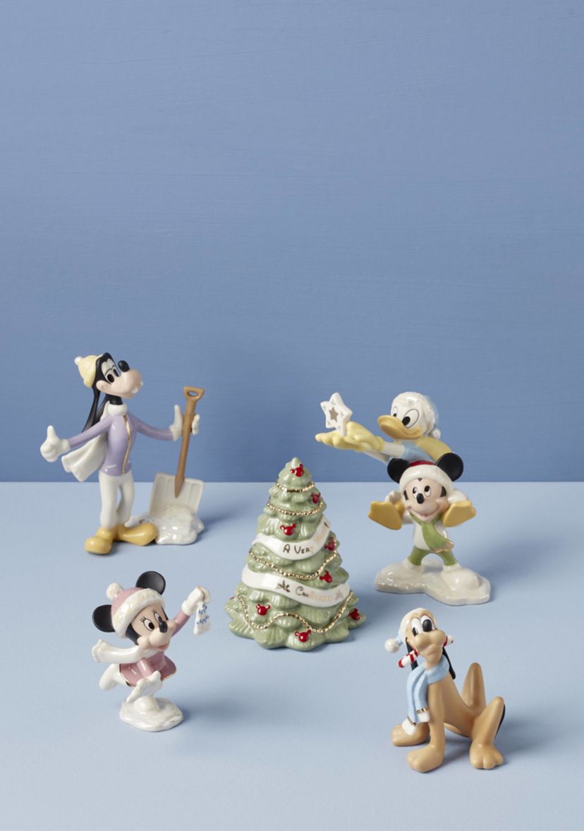 Disney Winter Fun 5-Piece Figurine Set