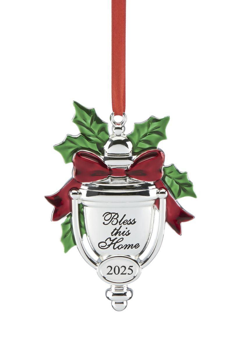 2025 Bless This Home Metal Ornament