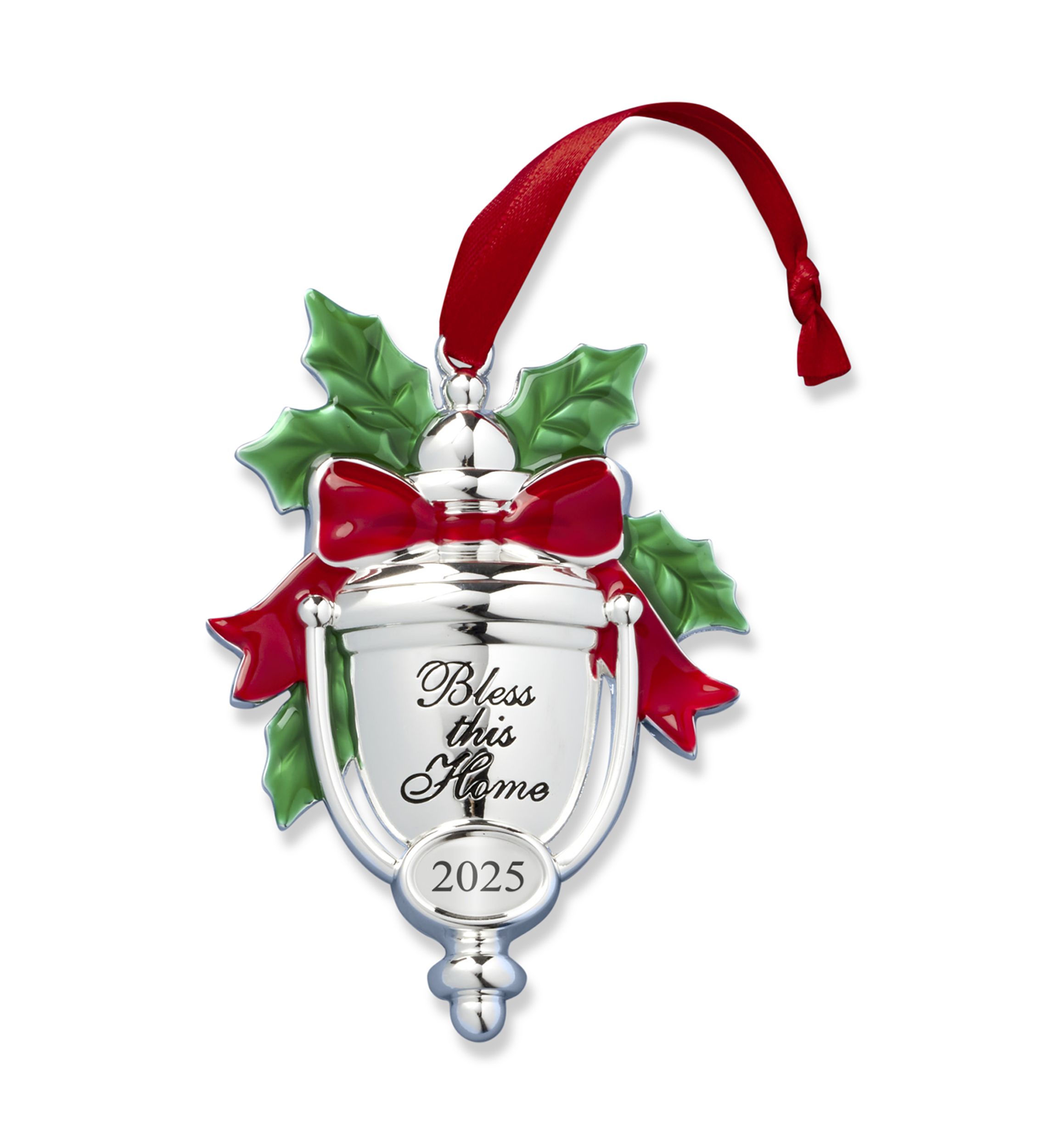 2025 Bless This Home Metal Ornament