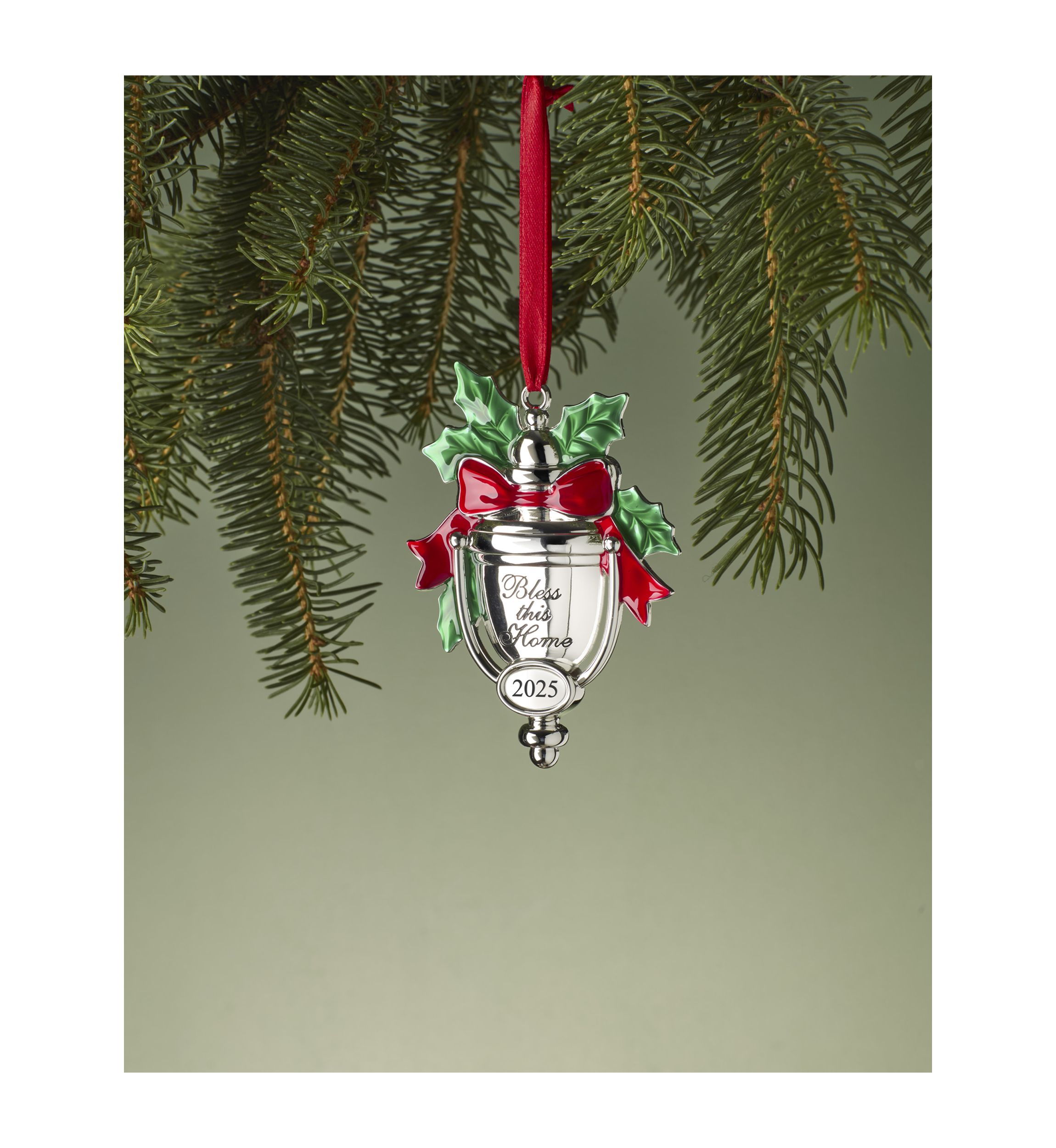 2025 Bless This Home Metal Ornament