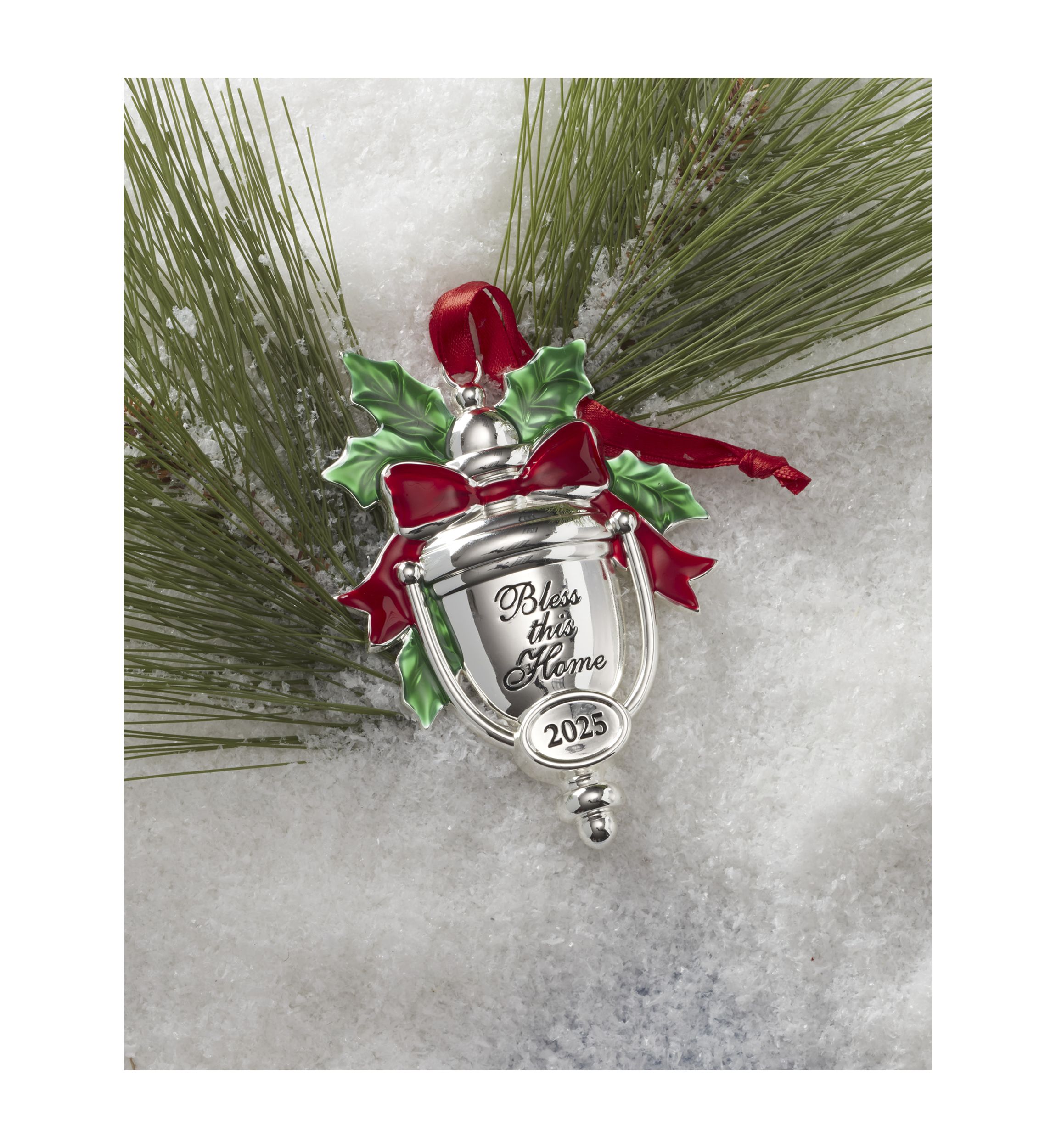 2025 Bless This Home Metal Ornament