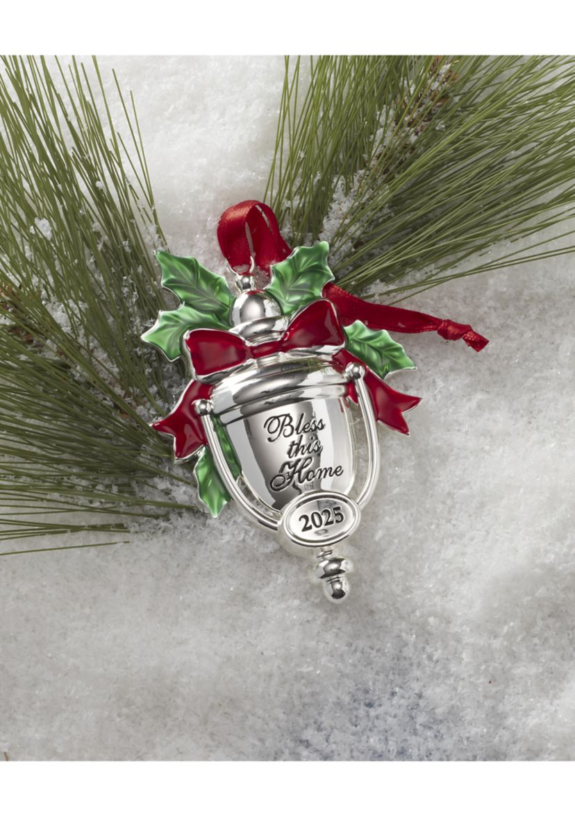 2025 Bless This Home Metal Ornament