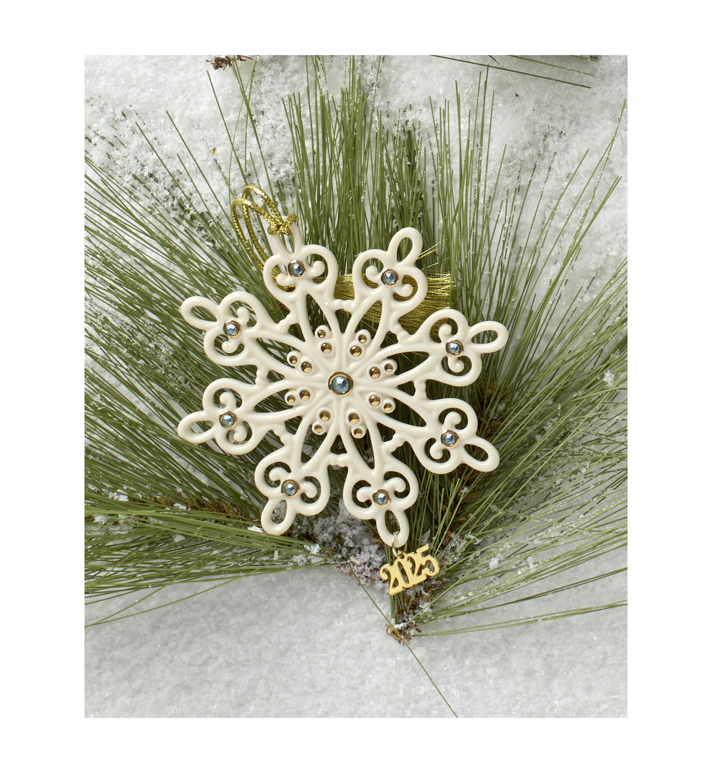 2025 Snow Fantasies Snowflake Ornament