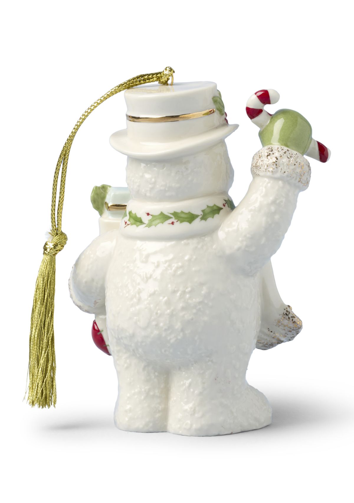2025 Snowman with Stocking Ornament