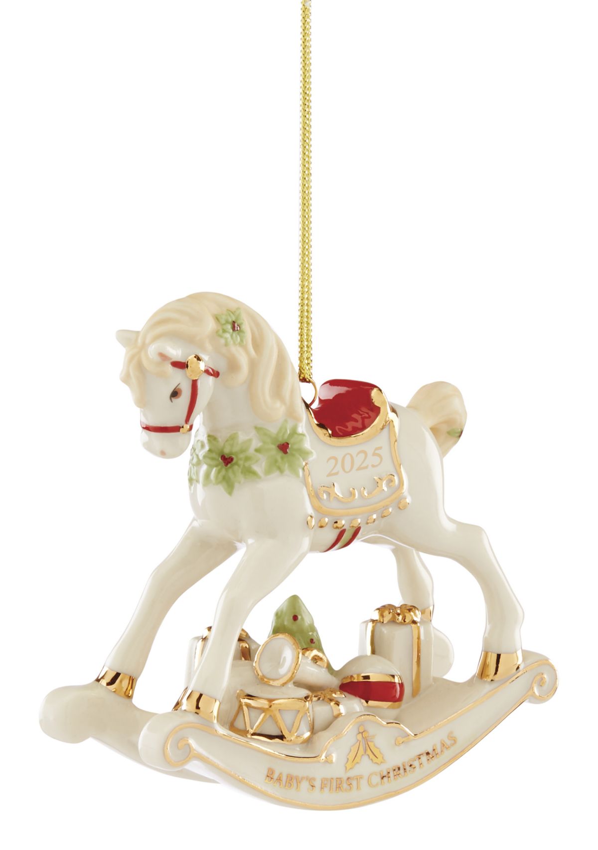 2025 Babys First Christmas Rocking Ornament