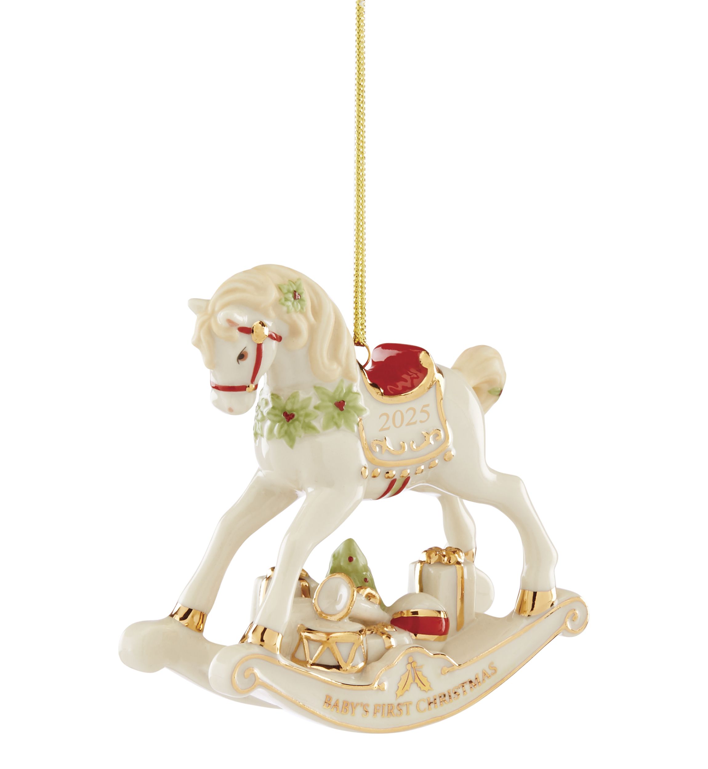 2025 Babys First Christmas Rocking Ornament
