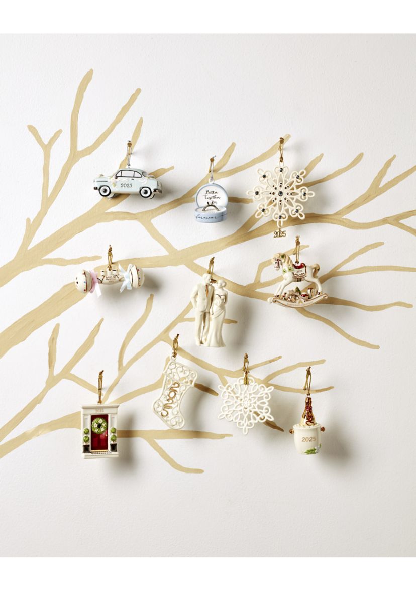 2025 Babys First Christmas Rocking Ornament