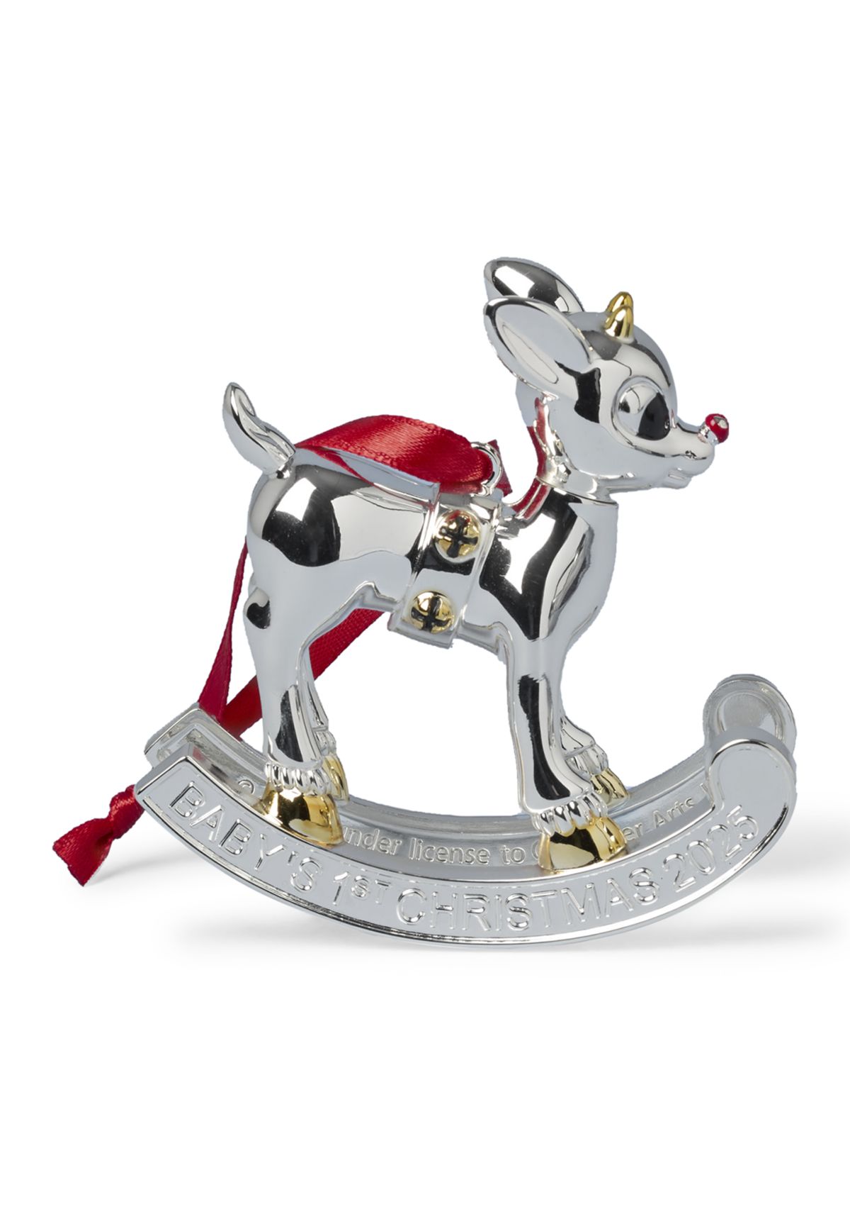 2025 Babys First Xmas Rudolph Ornament