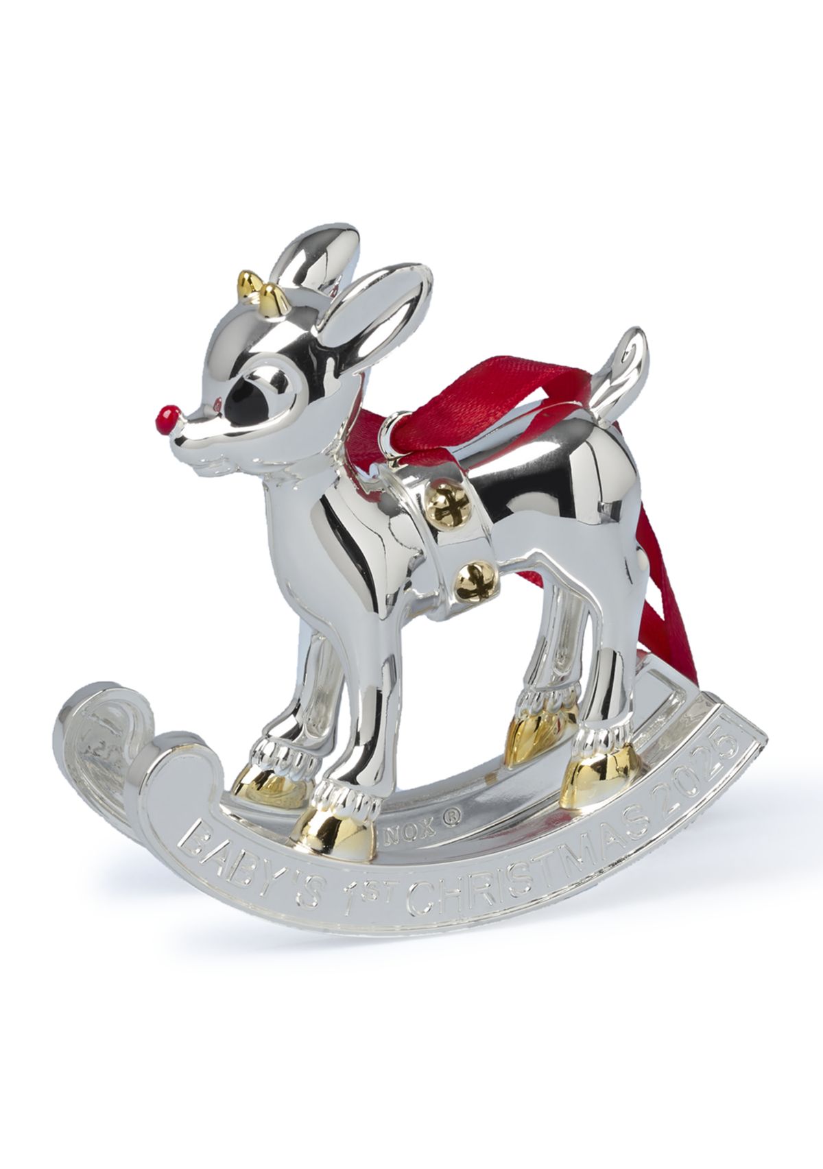 2025 Babys First Xmas Rudolph Ornament