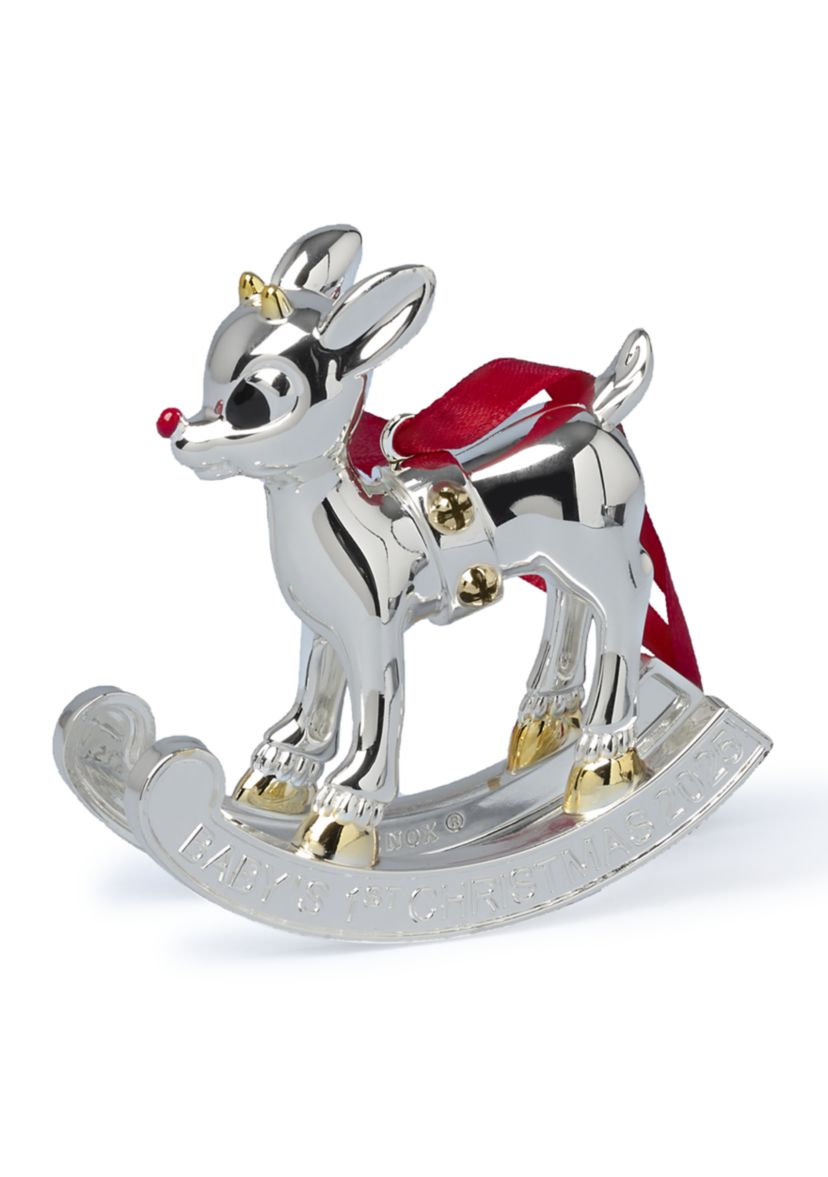 2025 Babys First Xmas Rudolph Ornament