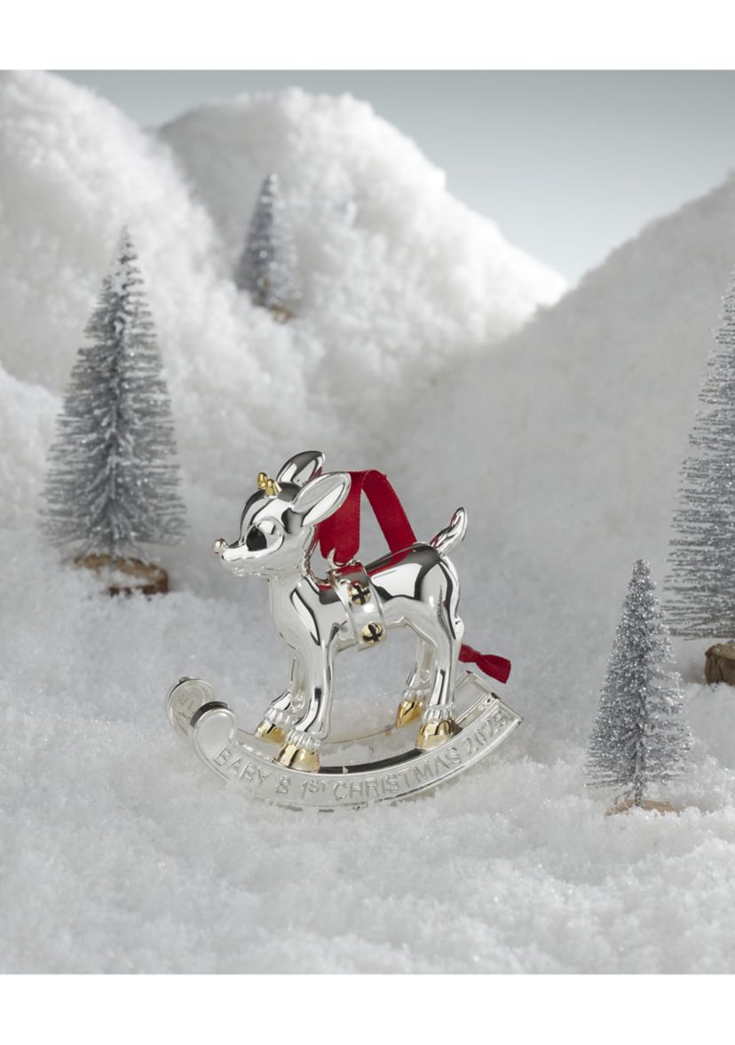 2025 Babys First Xmas Rudolph Ornament