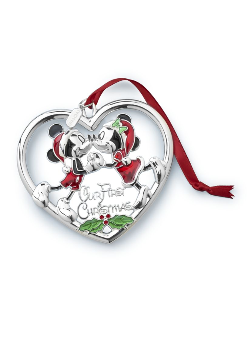 First Christmas Together Mickey and Minnie Ornament
