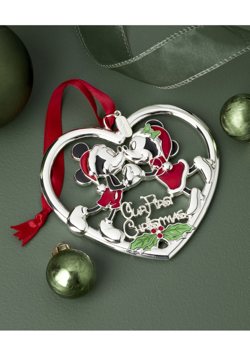 First Christmas Together Mickey and Minnie Ornament
