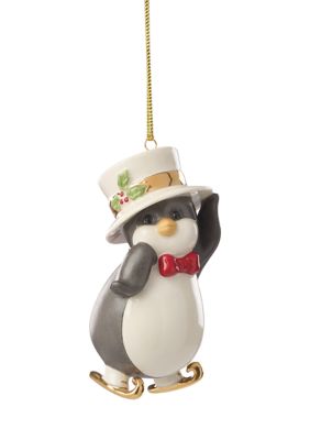 Lenox Penguin Ornament, Ivory