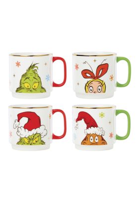 Lenox Grinch Stackable Mug Set