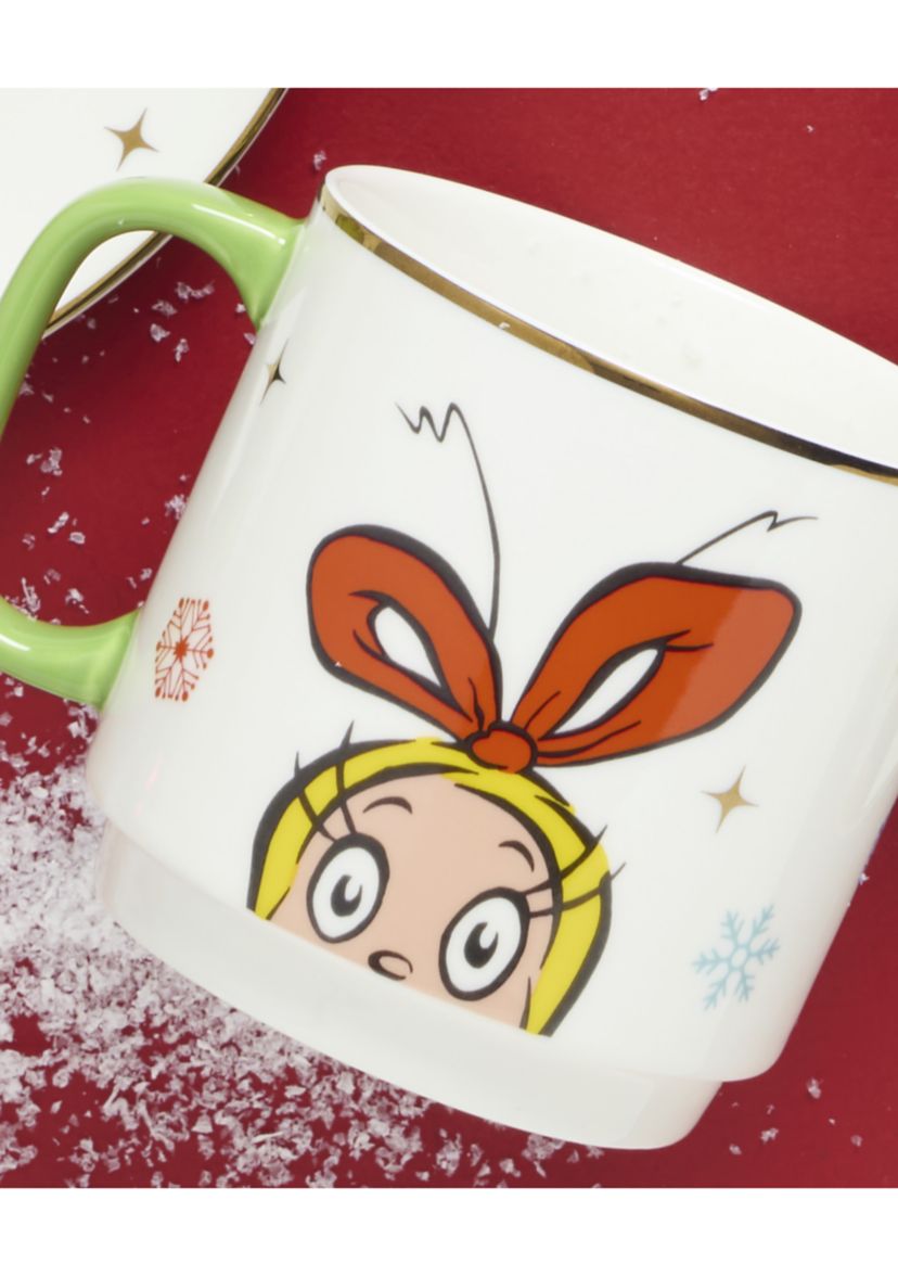 Grinch Stackable Mug Set