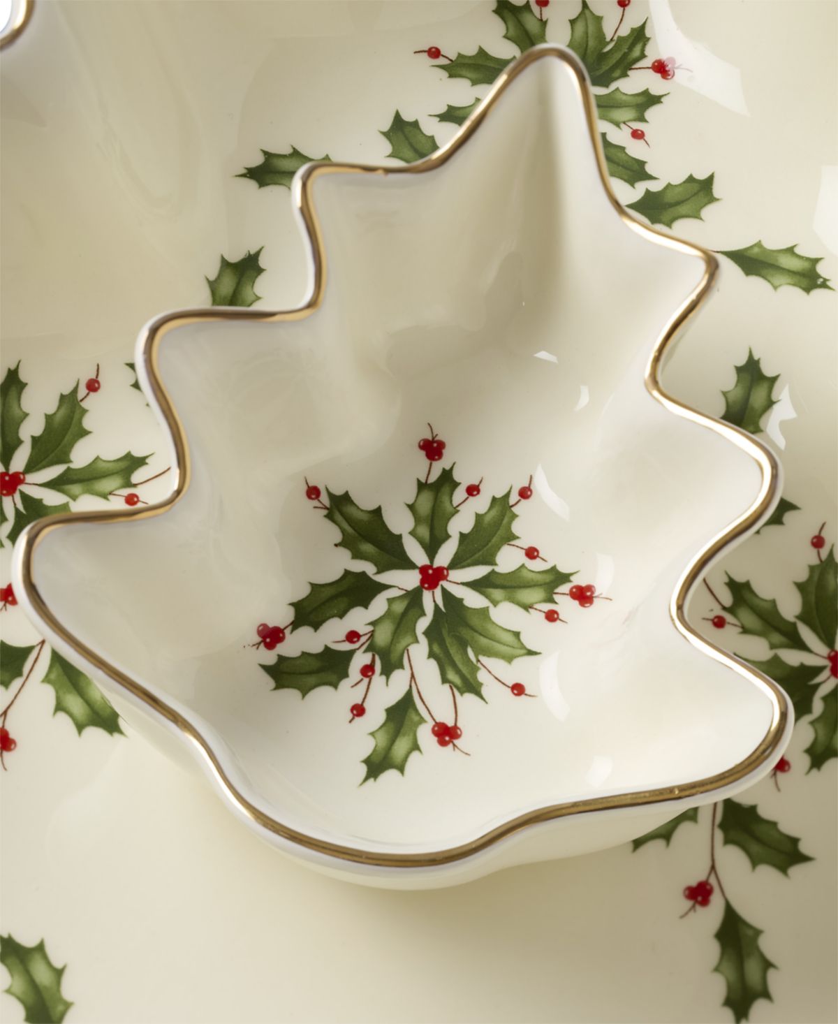 Holly Berry Chip and Dip Set