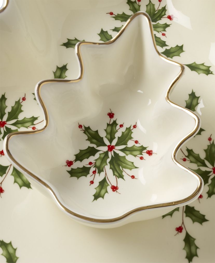 Holly Berry Chip and Dip Set