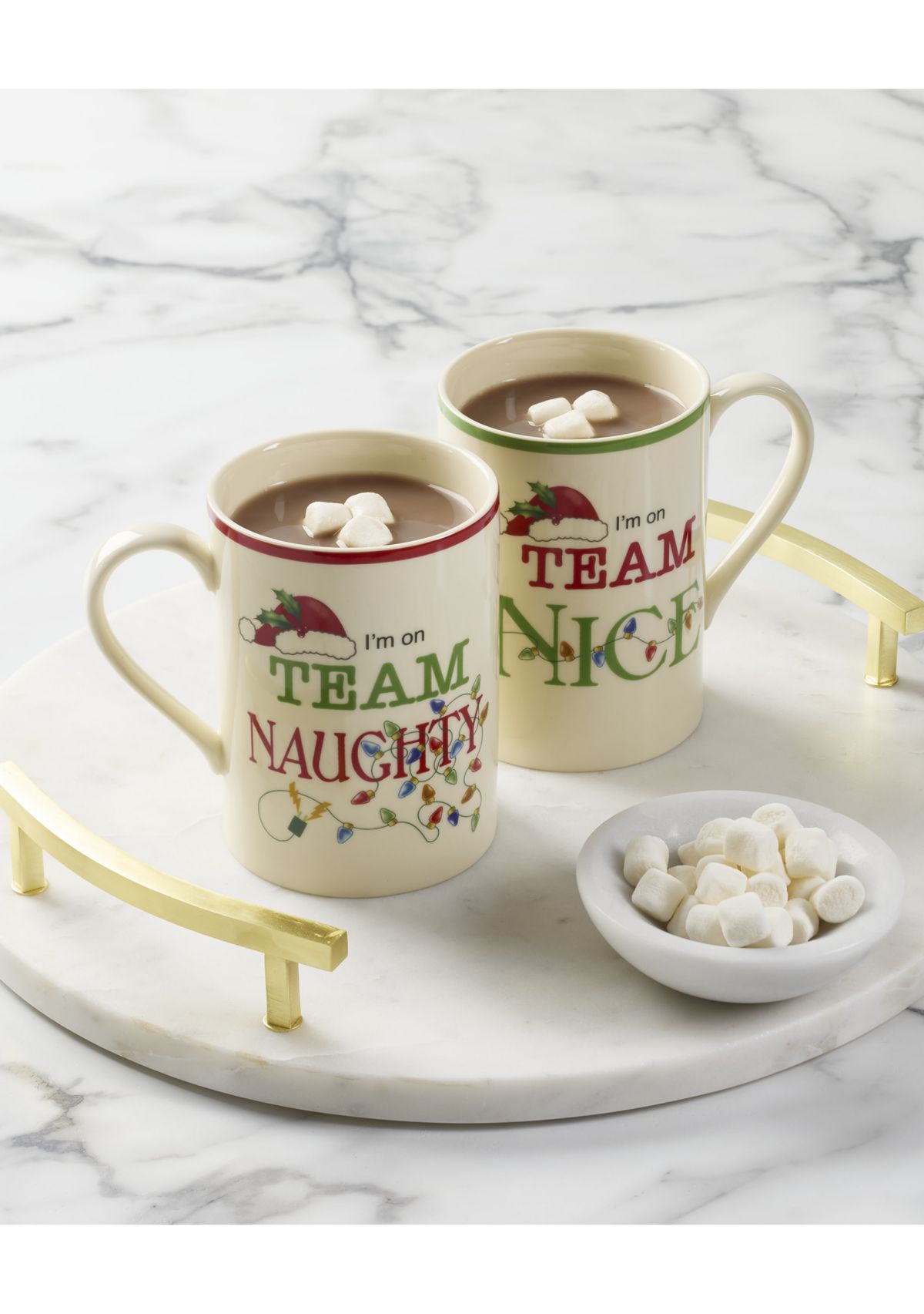 Naughty and Nice 2-Piece Mug Set