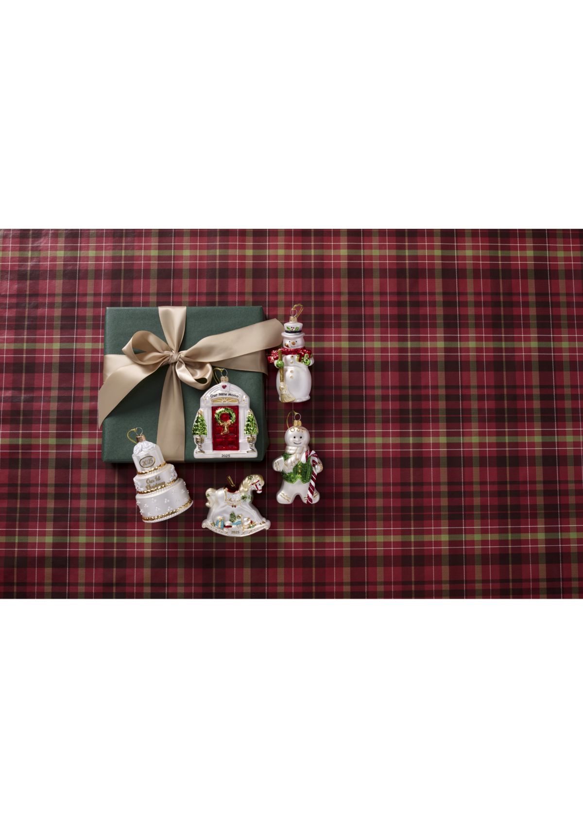 2025 Our New Home Blown Glass Ornament 