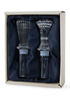 Set of 2 Crystal Wine Stoppers