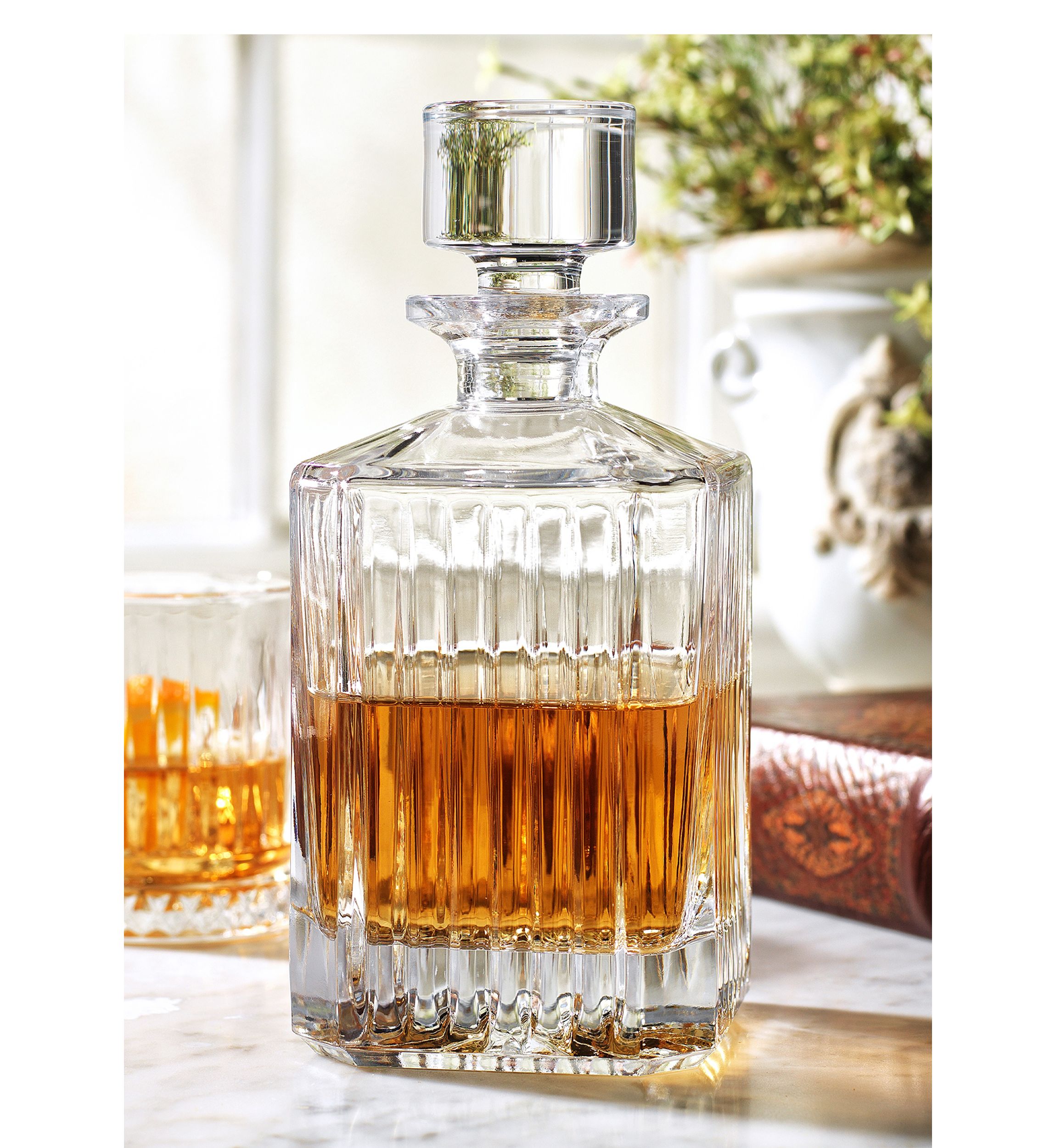 Crystal Decanter with Stopper
